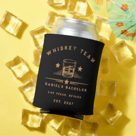 Personalisiertes Whisky-Themen-Wochenende-Junggese Dosenkühler