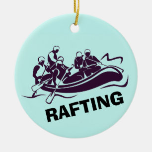 Personalisiertes White Water Rafting Ornament