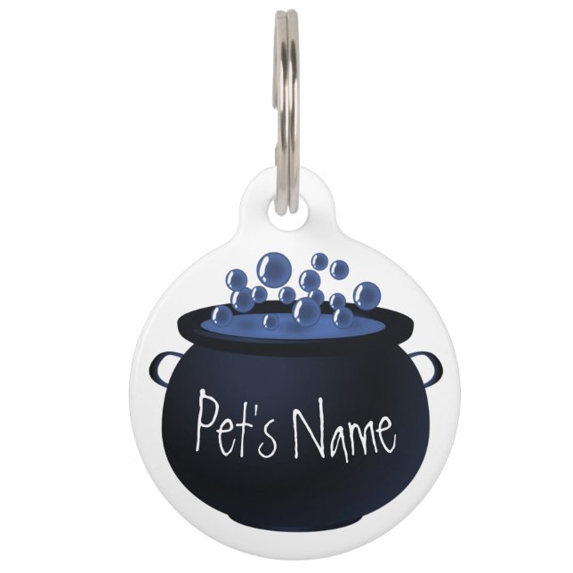 Personalisiertes Wiccan Dog Tag Custom Pet ID Tag Haustiermarke (Vorderseite)