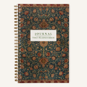 Personalisiertes William Morris "Holland Park" Jou Notizbuch