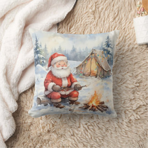 Personalisiertes Winter-Camping-Weihnachten des We Kissen
