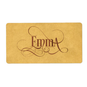 Personalisiertes Wirbles Skript Emma Kraft Paper