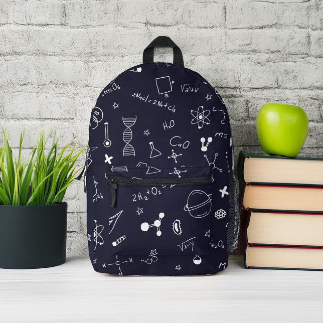 Personalisiertes wissenschaftliches Muster Bedruckter Rucksack (Von Creator hochgeladen)