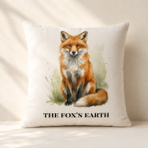 Personalisiertes Woodland-Fuchs-Nordwälder-Gemütli