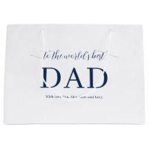 Personalisiertes World's Best Dad Ever Bundle-Set