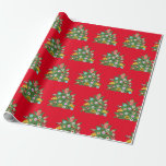 Personalisiertes Wrapping Paper von Weed Christmas Geschenkpapier<br><div class="desc">Die Personalisierte Verpackung des Weed Christmas Tree besteht aus einem Weihnachtsbaum aus einer grünen Unkraut-Pflanze, die mit den besten Munchies auf einem roten Hintergrund für die traditionellen rot-grünen Weihnachtsfarben dekoriert ist. Ihr seid willkommen. Sie können diesen jungen Weihnachtsbaum personalisieren, indem Sie Ihren eigenen Text und Bilder hinzufügen und den Hintergrund...</div>