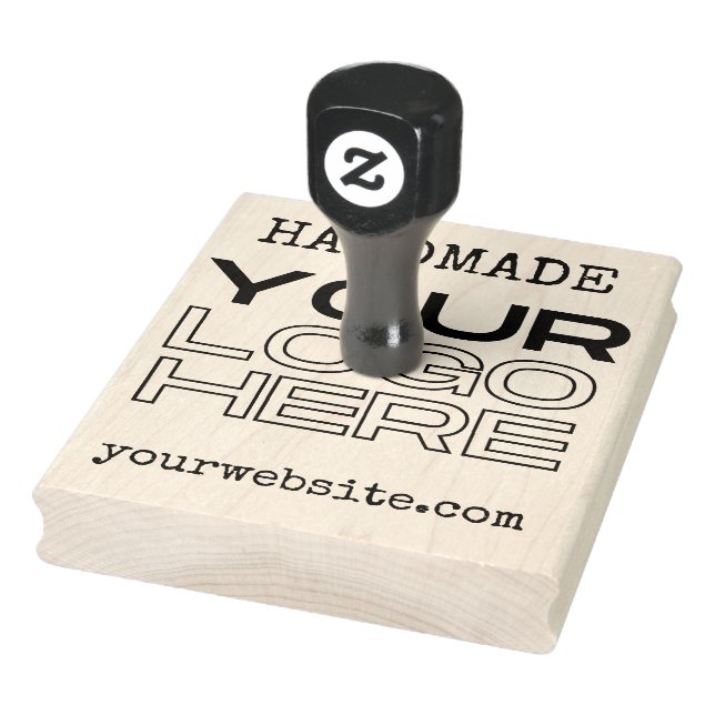 Personalisiertes XL großes Geschäftslogo Custom-Gu Gummistempel (Stempel)