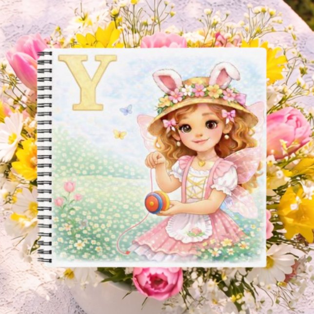 Personalisiertes Y Yo-Yo Geschenk für Mädchen Notizbuch (Von Creator hochgeladen)