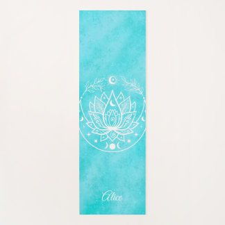 Personalisiertes Yoga Mat Medizin Geschenk Frauen  Yogamatte