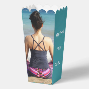 Personalisiertes Yoga-Party Geschenkschachtel