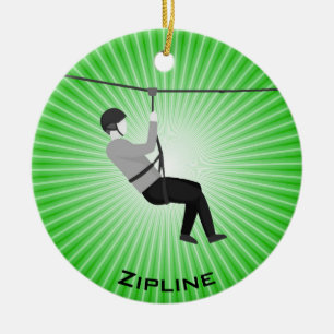 Personalisiertes Zipline Ornament