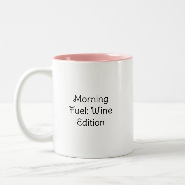 Personalisiertes Zitat Kaffee Tasse (Links)
