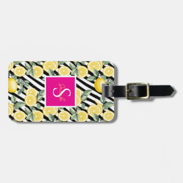 Personalisiertes Zitronen-Gepäckanhänger Gepäckanhänger