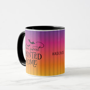 Personalisiertes Zuhause Süßes Verfluchtes Zuhause Tasse