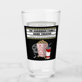 Personalisiertes Zuhause-Theater Glas