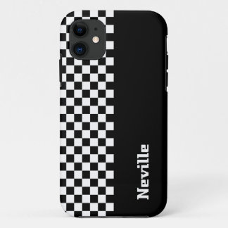 Personalisiertes Zwei-Töne-Schachbrett Case-Mate iPhone Hülle