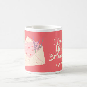 PersonalisiertI Liebe Sie Valentinstag Tasse