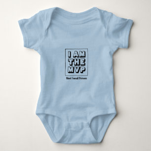 Personalisiertste Vocal MVP Boy Baby Strampler