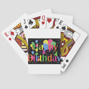 Personalisierung Name Geburtstagsfeier Kunst Spielkarten