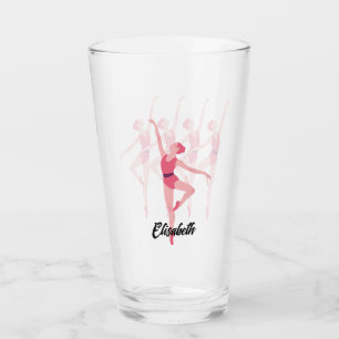 Personalisierung von Tanzballerina Glas