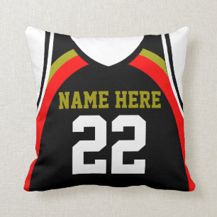 Personalizable Basketball-Jersey-Wurfs-Kissen Kissen