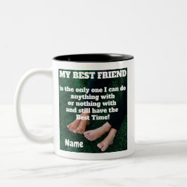 Personalizable Best Friend Coffee Tasse