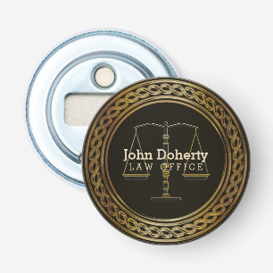 Personalizable elegante goldene Skalen von Flaschenöffner