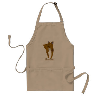 Personalizable Fiona the Cat Apron Schürze
