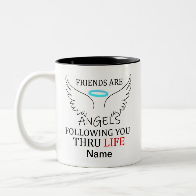 Personalizable Freundschaftscoffee Tasse (Links)
