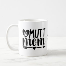 Personalizable Hunde Mama Tasse | Mutt Mama Tasse 