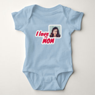 Personalizable I Liebe Meine Mama Baby Strampler