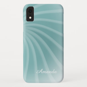 Personalizable - Modernes, stilvolles Pastel Aquam Case-Mate iPhone Hülle