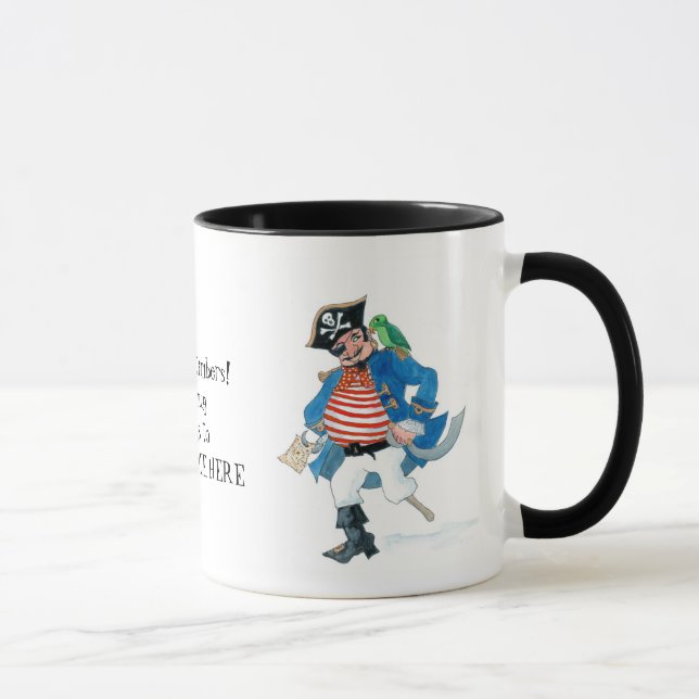 Personalizable Pirate Tasse (Rechts)