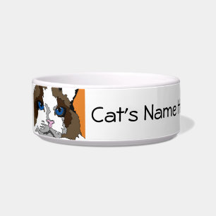 Personalizable Ragdoll Katzen-Schüssel Napf