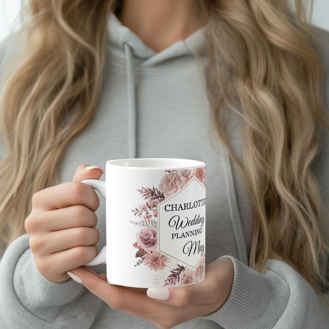 personalizable- Wedding-Planning-Mug Kaffeetasse (Customer specific Wedding-Planning-Mug Coffee Mug for the Bride & Bridesmaids.)