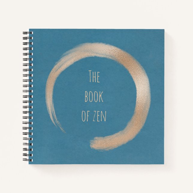 Personalizable Zen Journal Notizbuch (Vorderseite)