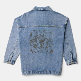 Personalizado Chaqueta vaquera para mujer (Chaquet Jeansjacke