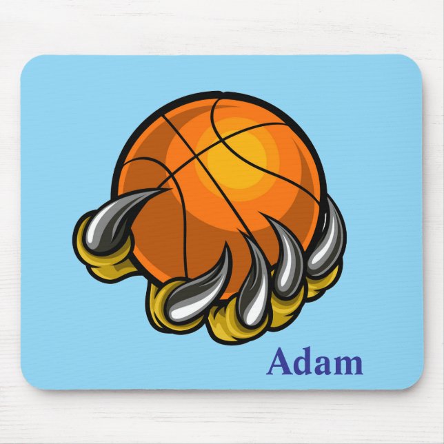 Personalize Basketball Dragon Claw Mousepad (Vorne)