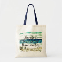Personalize Beach Tote Bag