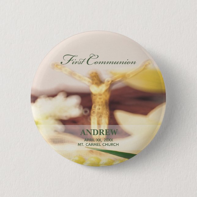 Personalize, First Communitygratulation Button (Vorderseite)