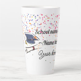 Personalize Graduation Balloon Milchtasse