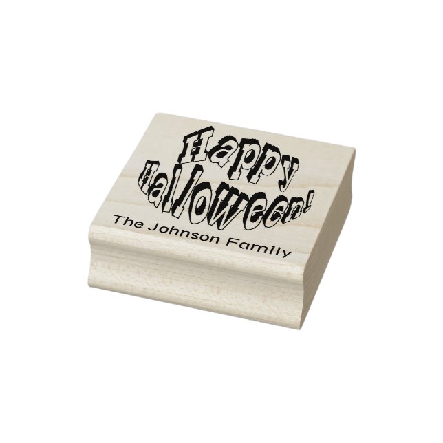 Personalize - Happy Halloween Gummistempel (Stempel)