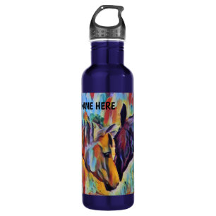 Personalize - Horse Liebe Edelstahlflasche