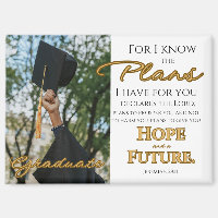 Personalize Jeremiah 29:11 Grad Cap Scripture