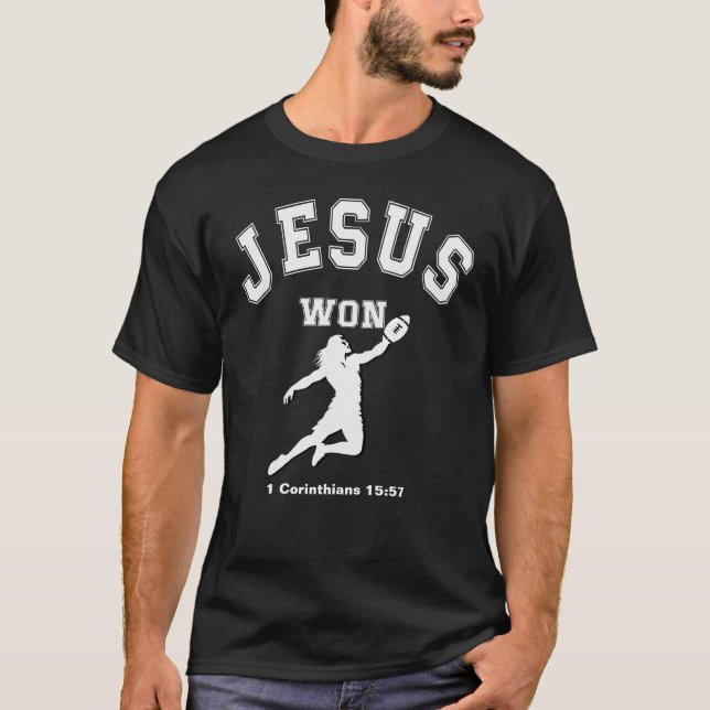 Personalize Jesus gewann den Staat Ohio T-Shirt (Vorderseite)