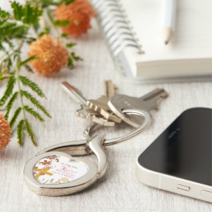 Personalize, Jubilee Anniversary Nun Cross, Wirbel Schlüsselanhänger