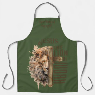 Personalize l Scripture l Jesus l Lion Schürze