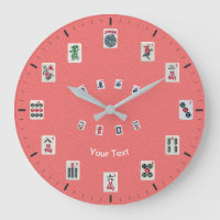 Personalize MahJong Tiles Design on Pink