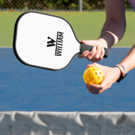 Personalize Monogram Name Pickleball Schläger