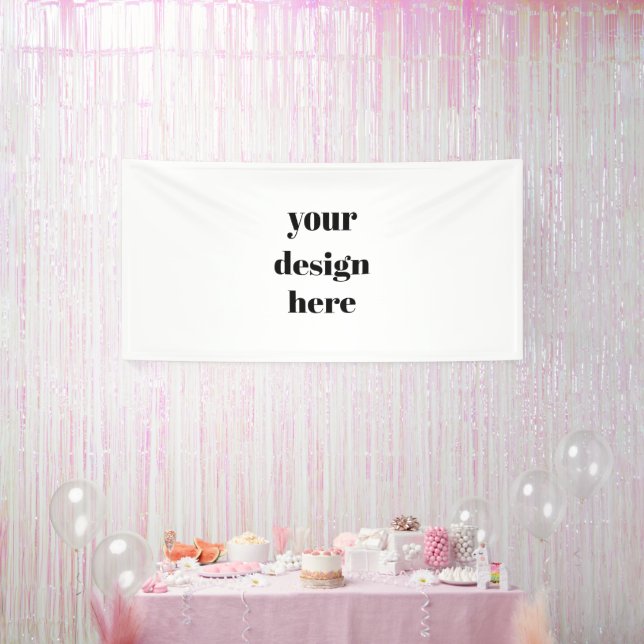 Personalize or Customize  Banner (Party)
